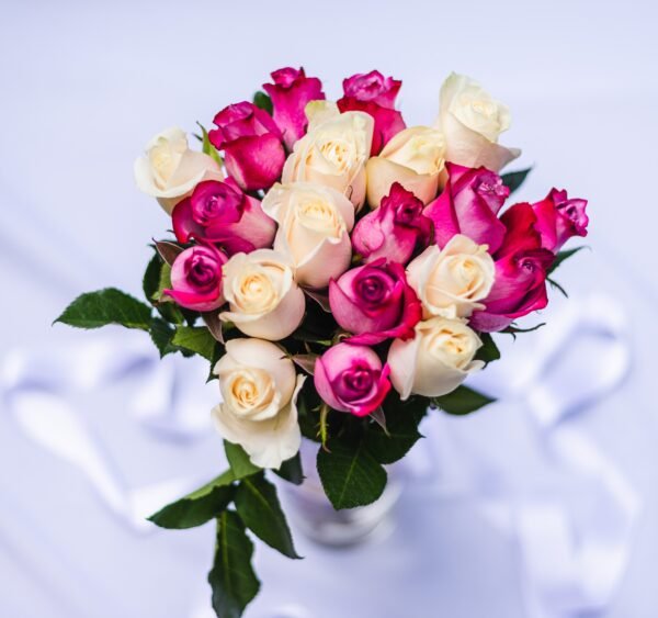 MIX ROSES LAVANDER | WHITE