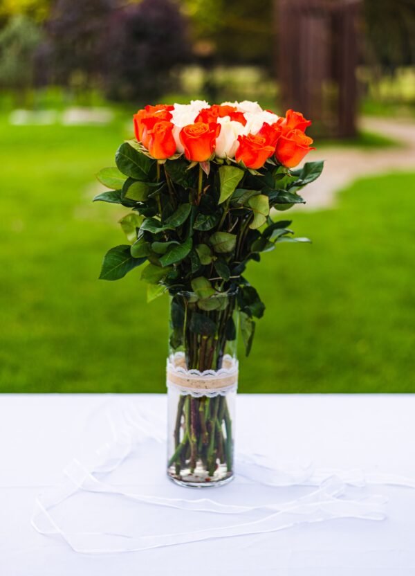 MIX ROSES ORANGE | WHITE - Image 2